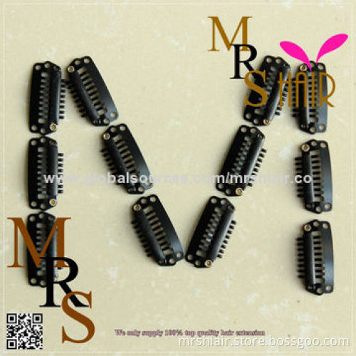 2.8cm T shape 8 teeth stainless steel snap clips